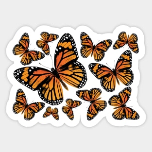 Monarch Butterflies | Monarch Butterfly | Vintage Butterflies | Butterfly Patterns | Sticker